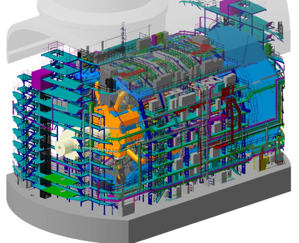 CATIA 3D model of ATLAS Detector