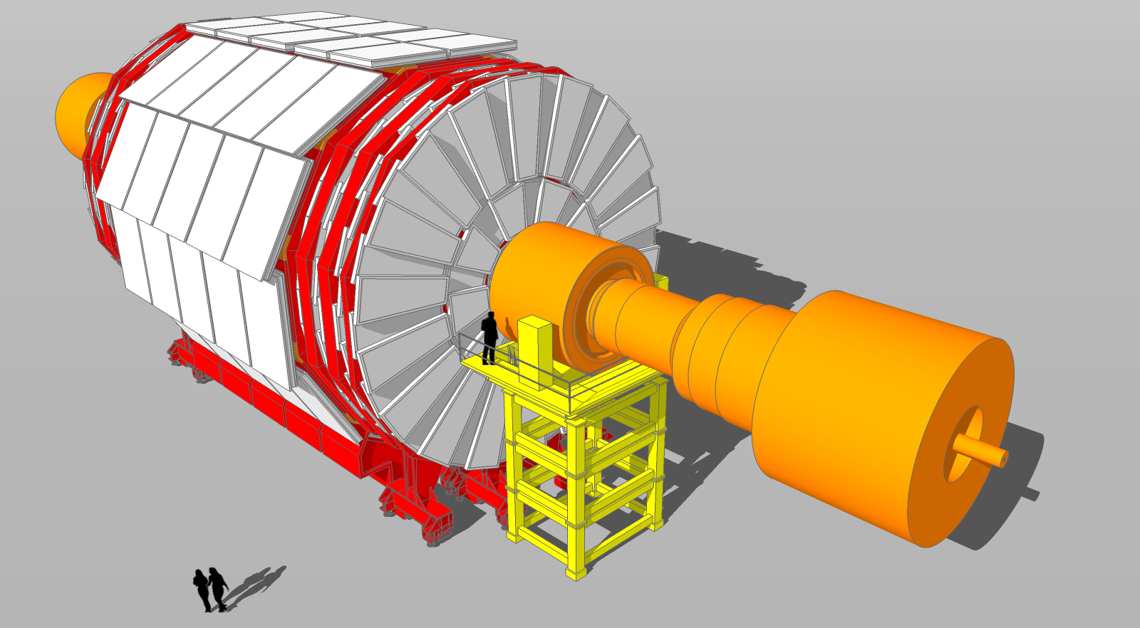SolidWorks Model of CMS site of LHC