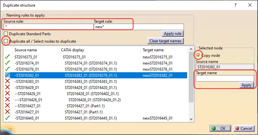 Duplicate tool window