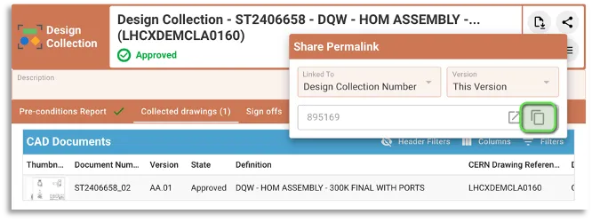How to manage EDMS Drawing Folders with Design Collections ?