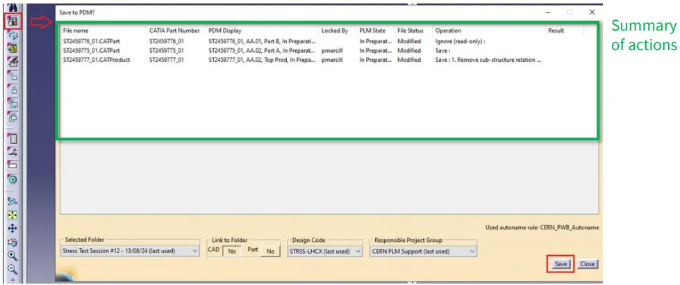 What changes were made to the CATIA Connector save process to prevent data loss?